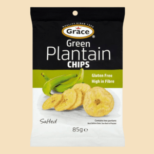 Grace Green Salted Plantain Chips 85g