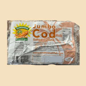 Sunshine Saltfish Jumbo Cob Salted Cutlets 350g