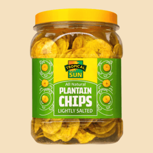 Tropical Sun Plantain Chips Lightly Salted 450g