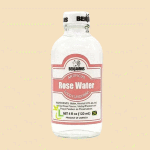 Benjamin's Rose Water Food Flavouring 120ml