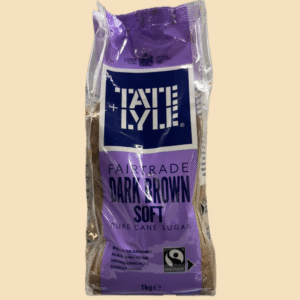 Tate + Lyle Fairtrade Dark Brown Soft Sugar 1Kg