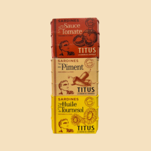 Titus Sardines 3-Pack – (Sunflower Oil, Chilli, Tomato Sauce)
