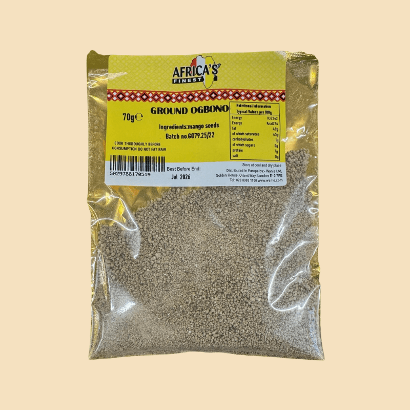 Africa’s Finest Ground Ogbono – 70g - Alphanso Afro-Caribbean Foods