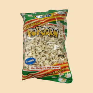 Ginni’s Wholegrain Popcorn – Salted 80g