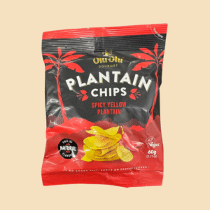 Olu Olu Spicy Yellow Plantain Chips 60g