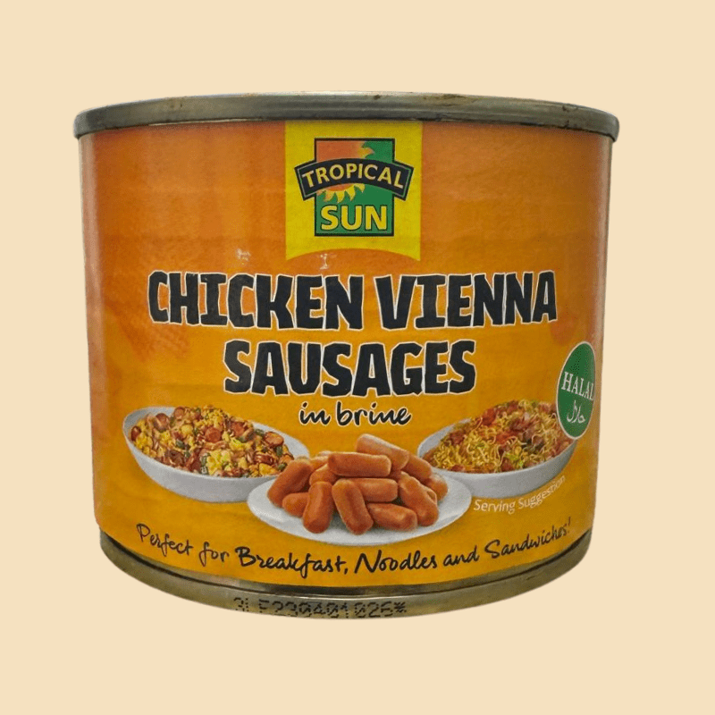 Tropical Sun Chicken Vienna Sausages – 200g - Alphanso Afro-Caribbean Foods