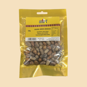 Africa's Finest Ehuru Seeds (Whole) 50g - Alphanso Afro-Caribbean Foods